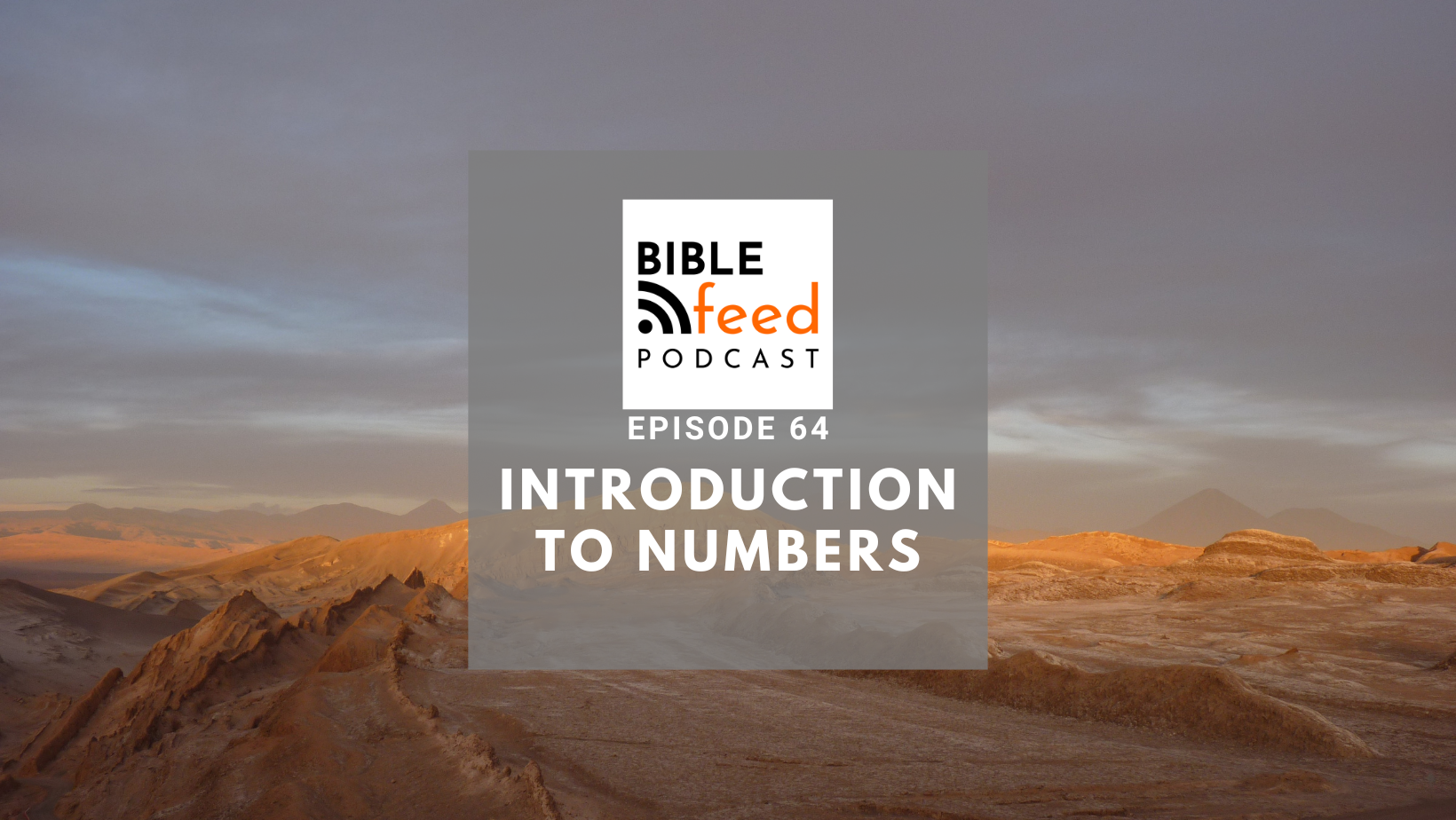 Introduction to Numbers Podcast Cover Art
